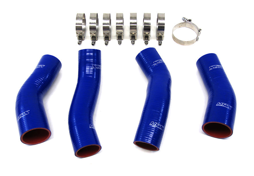HPS インタークーラー ホース ブーツ キット - 1990-1996 日産 300ZX Z32 ツイン ターボ (57-1047-BLUE)