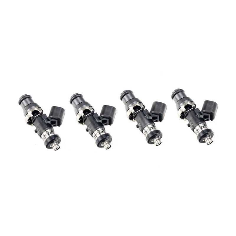 Injector Dynamics ID1050X インジェクター - 長さ48mm - トップ14mm - デンソー製ロワークッション付き(4個セット)