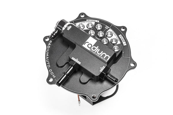 Radium Engineering ミツビシ ランサーエボリューション7/8/9 燃料ポンプハンガー Walbro F90000267/274/285用 (ポンプは付属しません)