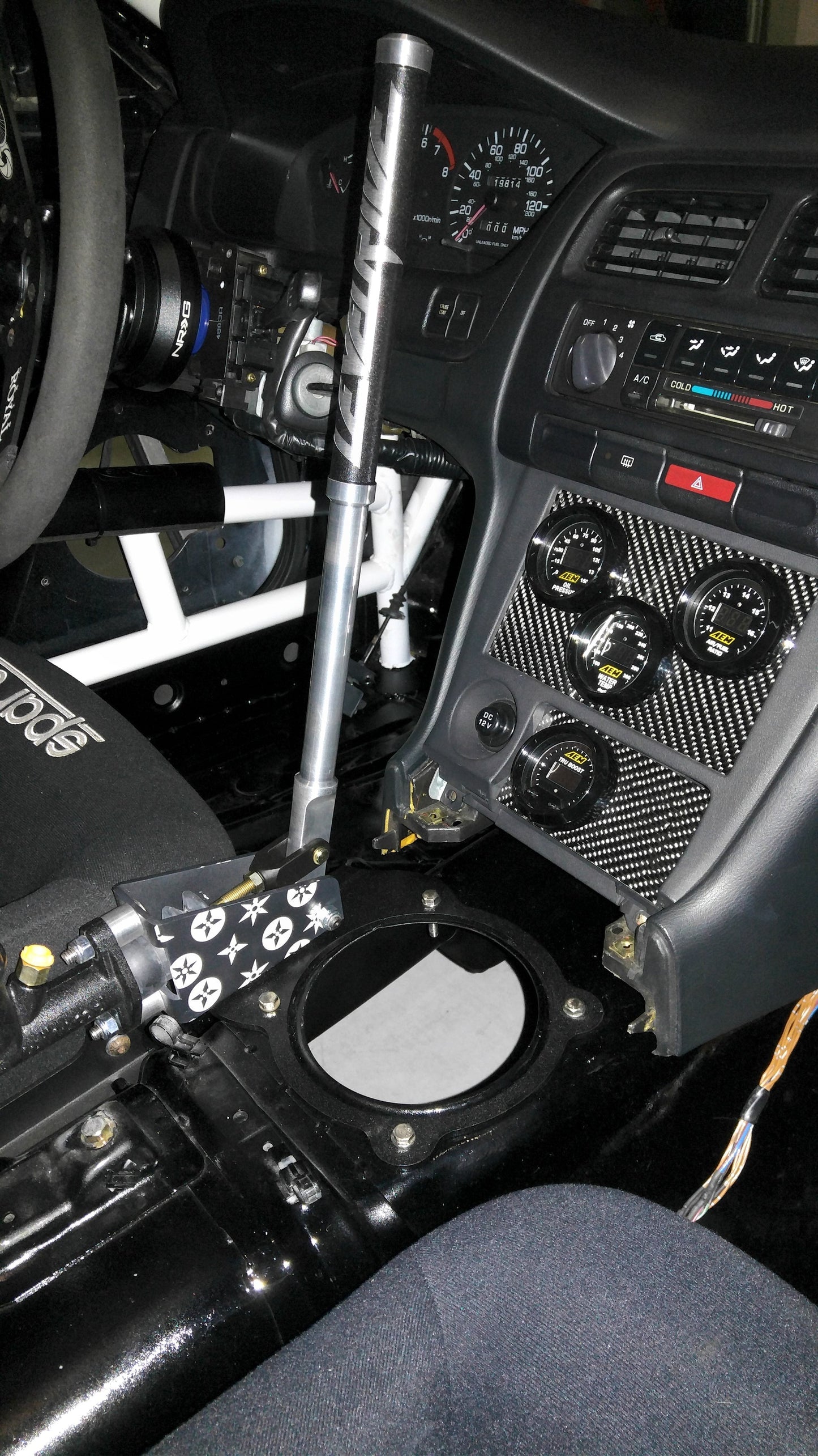 Levelride Concepts - ニッサン S13 / S14 / S15シルビア / 180SX / R32 / R33 / R34スカイライン ボルトオン 油圧サイドブレーキレバーマウント (LC102030)