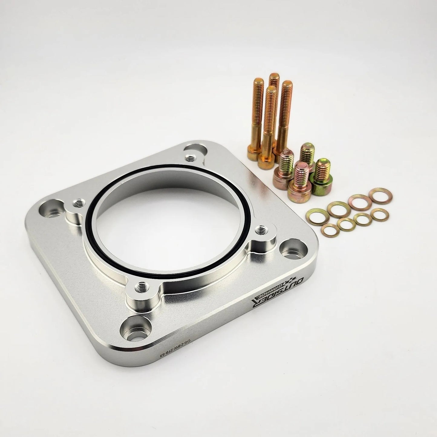 OutSiderGarage DBW(電スロ) マニホールドアダプター 90mmスロットル ボディフランジ用