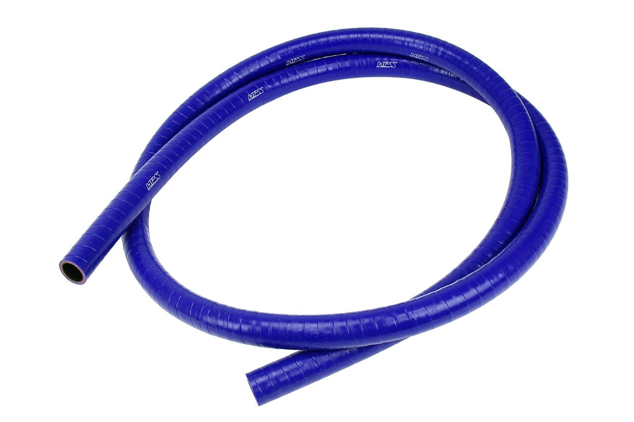 HPS 7/8インチ (22mm)、FKM耐油性 耐高温強化シリコンホース、長さ6フィート、ブルー