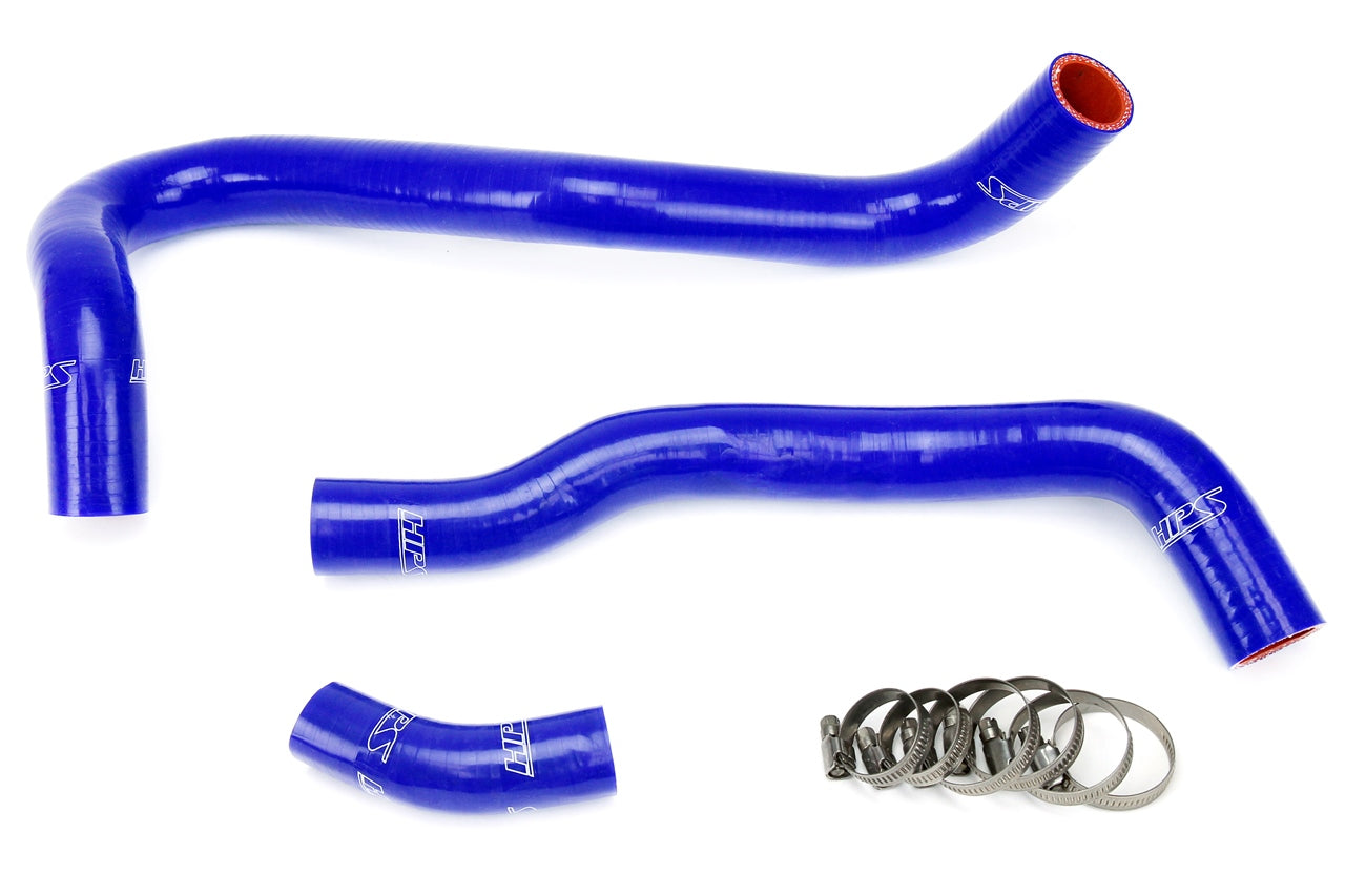 HPS シリコン ホース キット - ラジエーター ホース 57-1021-BLUE