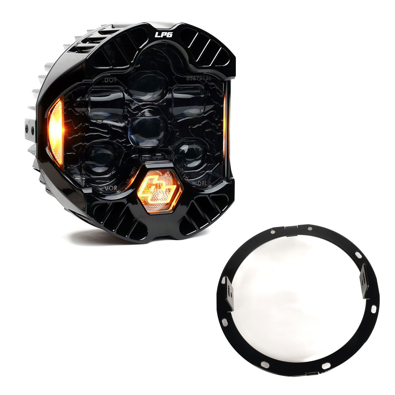 Baja Designs - DOT LP6 LED ヘッドライトキット - 2014-2023年 ハーレーダビッドソン ストリートグライド