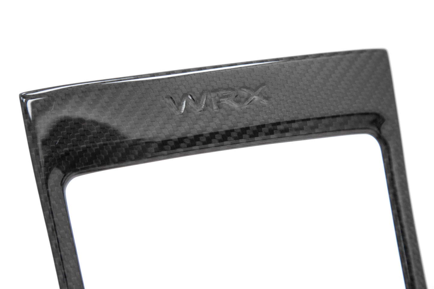 OLM LE ドライカーボンファイバー MTシフター トリムカバー - 2015年以降 WRX MT