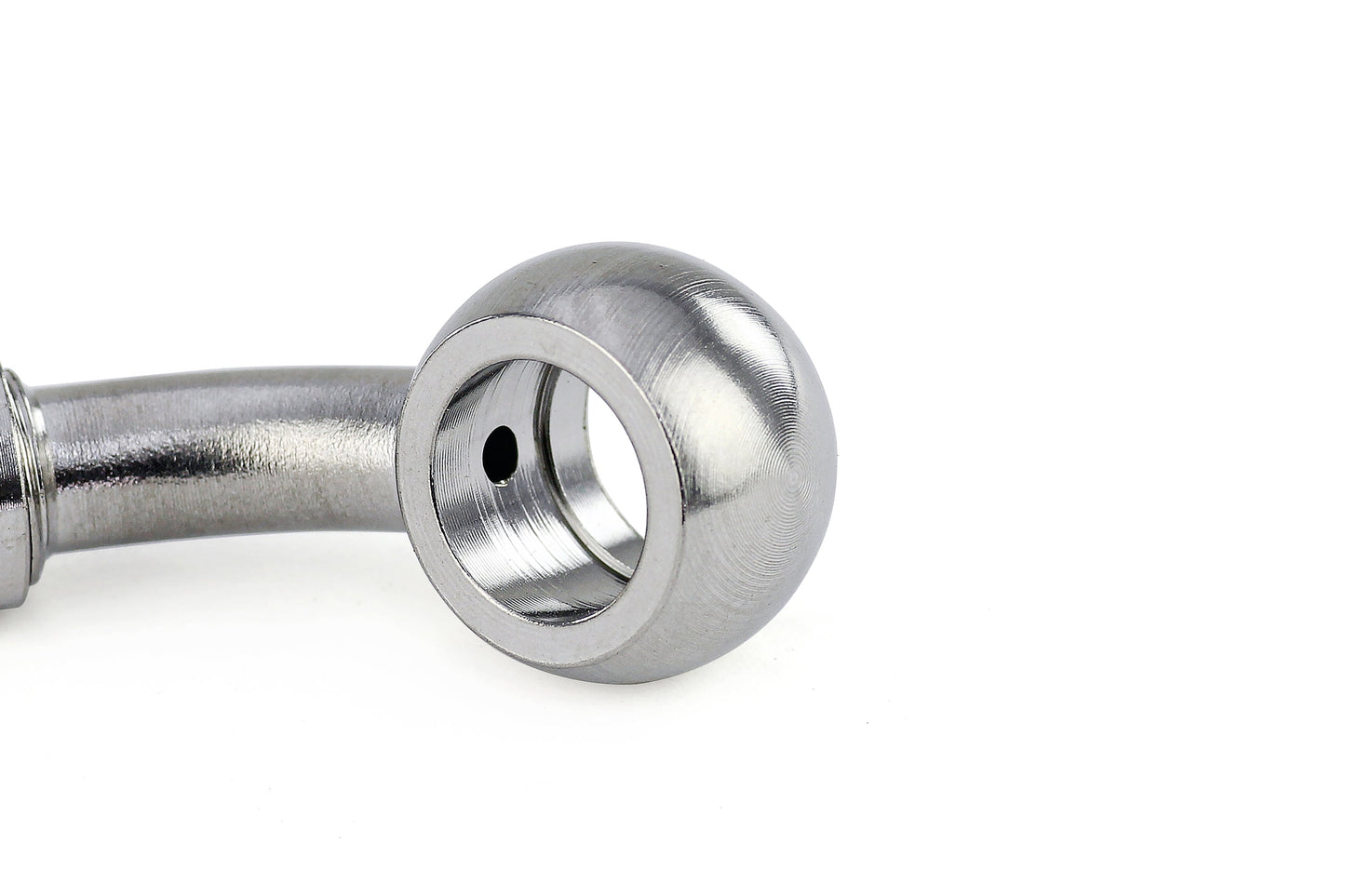 HPS 90 度 10mm バンジョー -3 ステンレス ホースエンド
