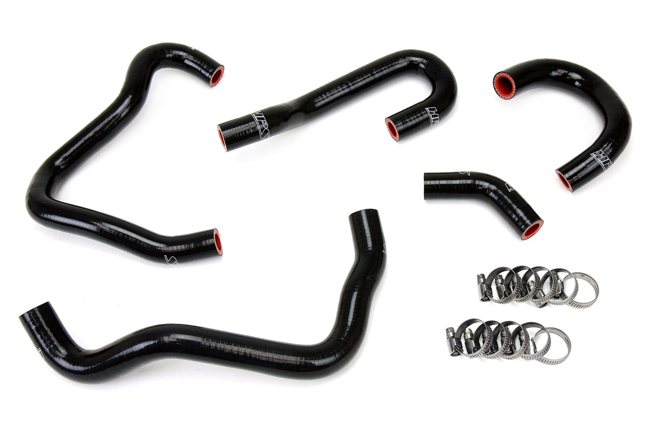 HPS シリコン ホース キット - ヒーター ホース 57-1414-BLK