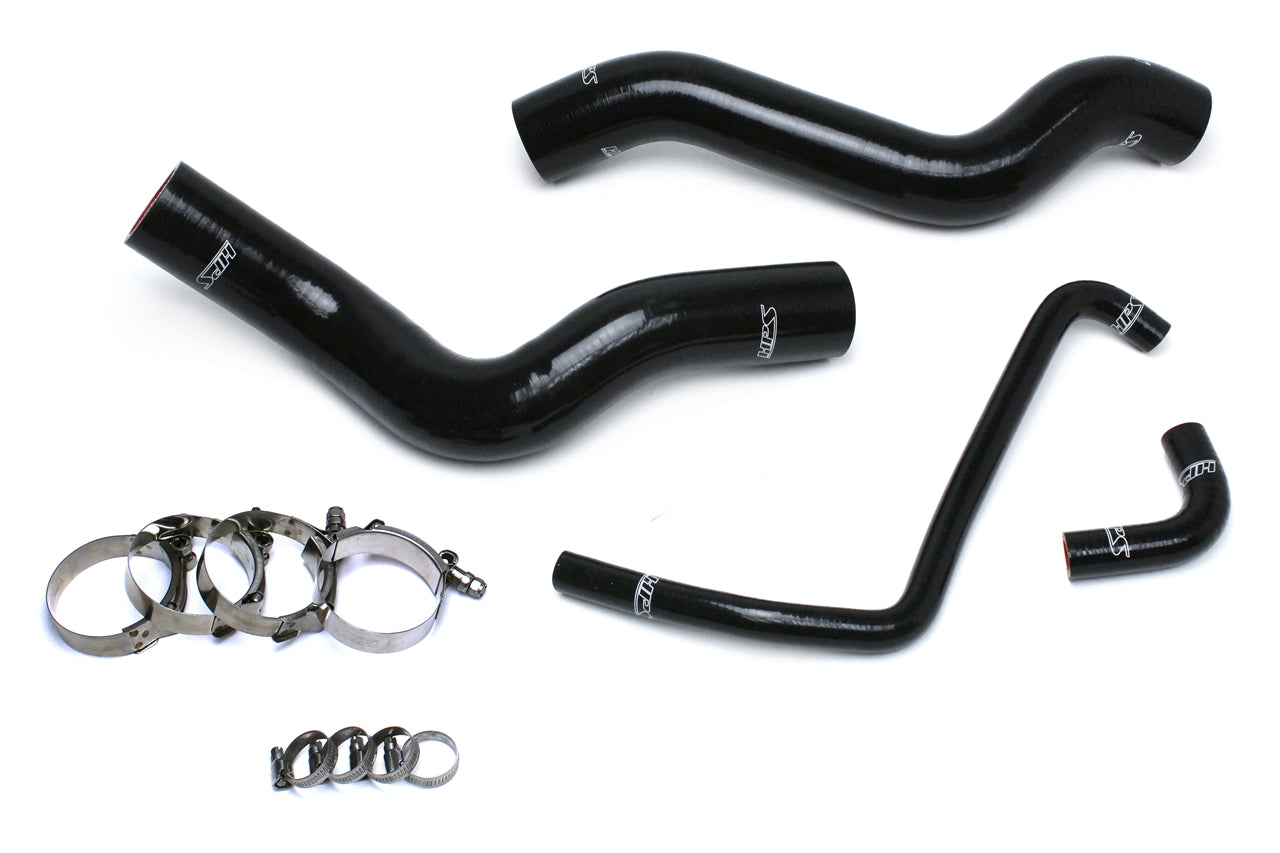 HPS シリコン ホース キット - ラジエーター ホース 57-1503R-BLK