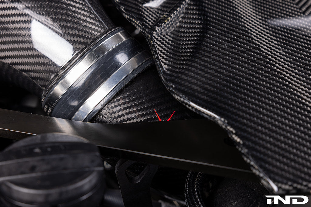 Eventuri F9X X5M / X6M プレLCI カーボンターボインレットセット