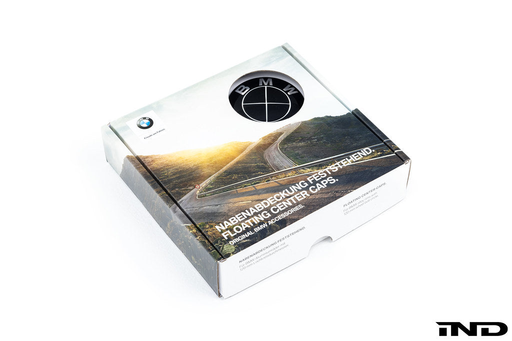 IND ブラックシリーズ フローティングホイールセンターキャップセット - 68mm