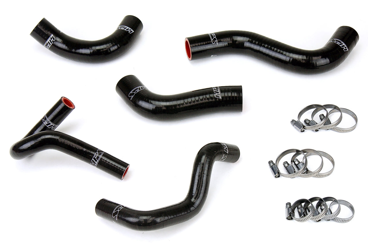 HPS シリコン ホース キット - ラジエーターおよびヒーター ホース 57-1411-BLK