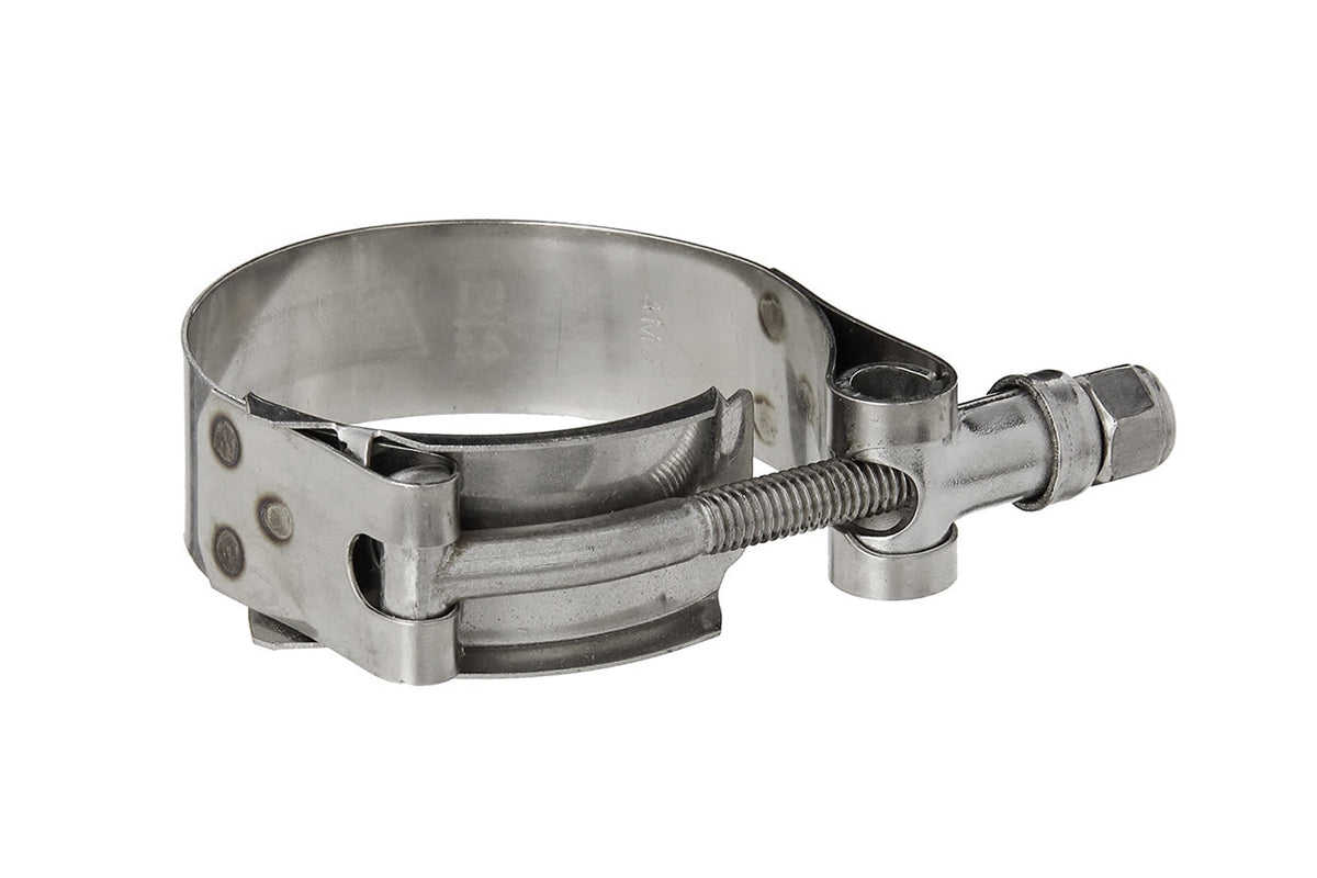HPS ステンレス T ボルト クランプ 1.25インチ(32mm) 1.38インチ(35mm) 内径 ホース用 - 有効サイズ: 1.61インチ~1.77インチ(41mm-45mm)