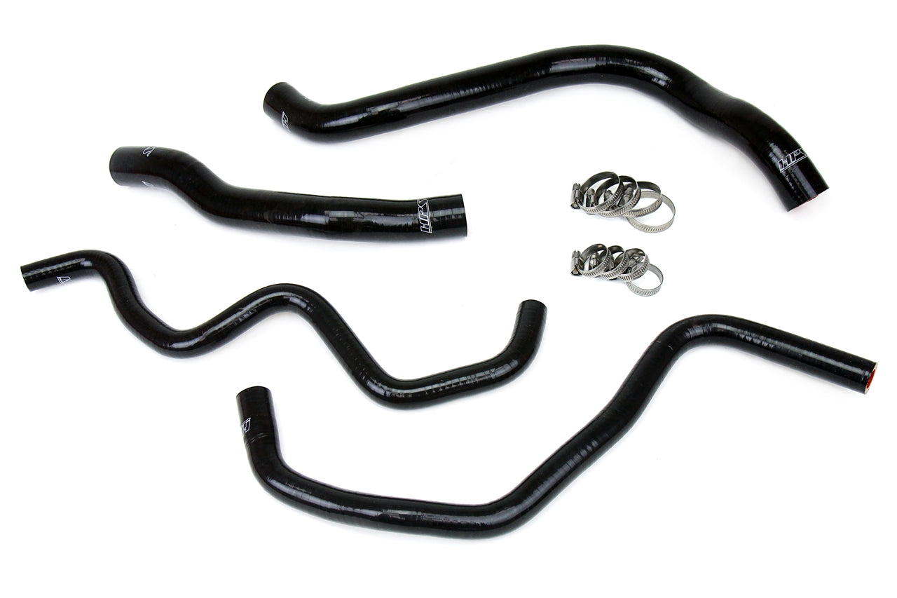 HPS シリコン ホース キット - ラジエーターおよびヒーター ホース 57-1390-BLK