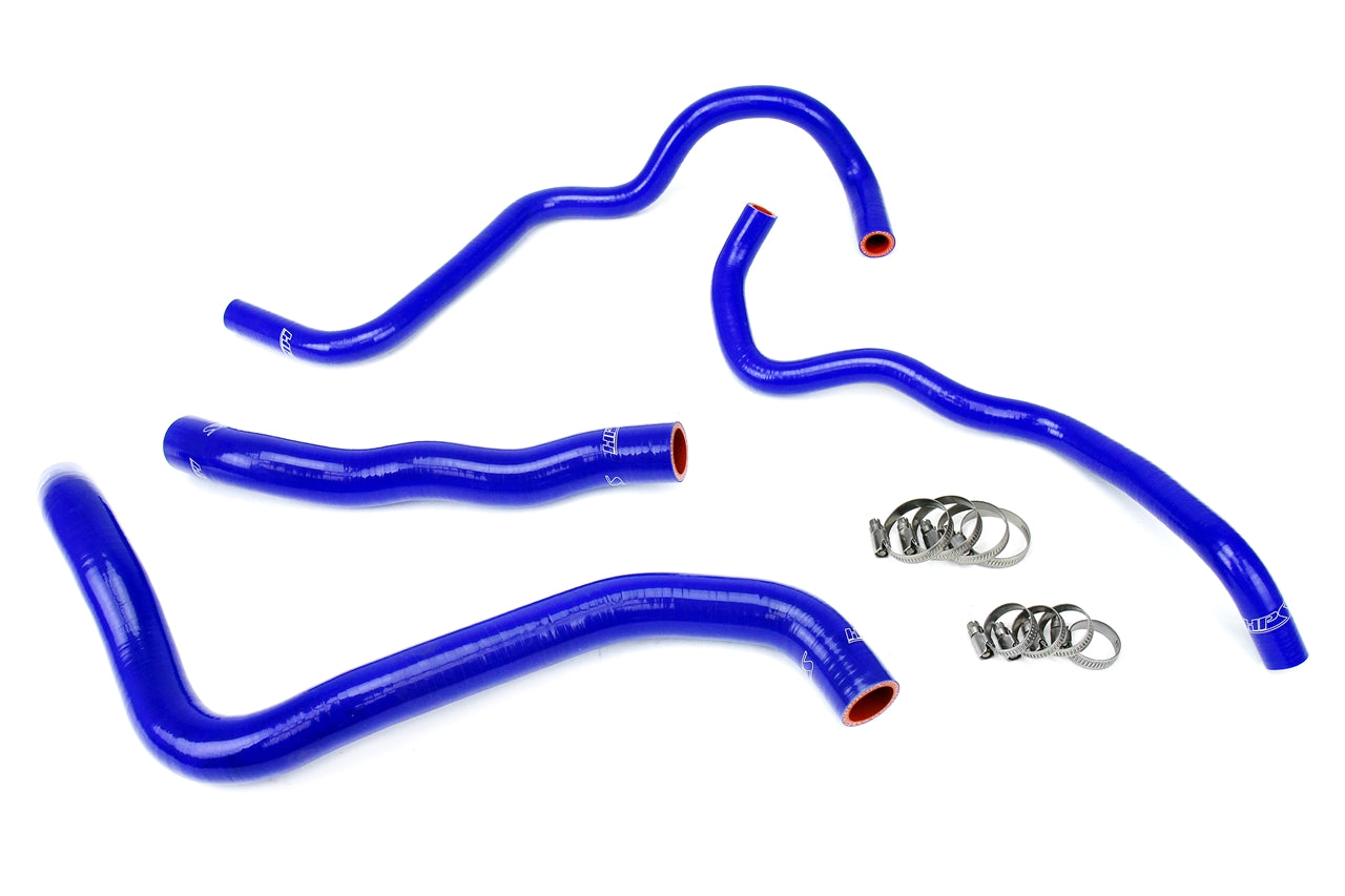 HPS シリコン ホース キット - ラジエーターおよびヒーター ホース 57-1388-BLUE