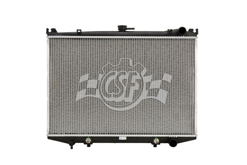CSF 86-94 Nissan D21 2.4L 純正互換 プラスチック製ラジエーター