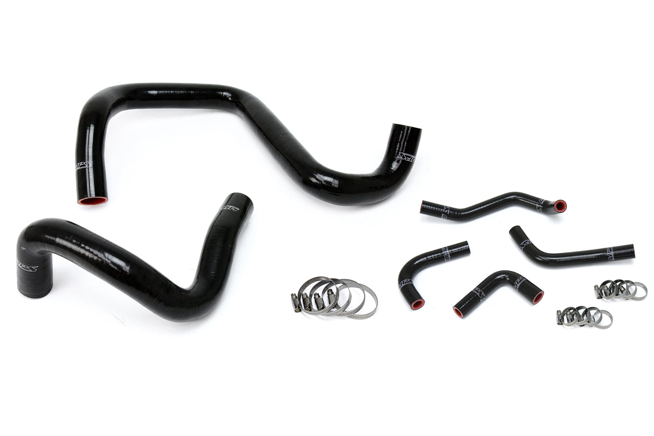 HPS シリコン ホース キット - ラジエーターおよびヒーター ホース 57-1285-BLK