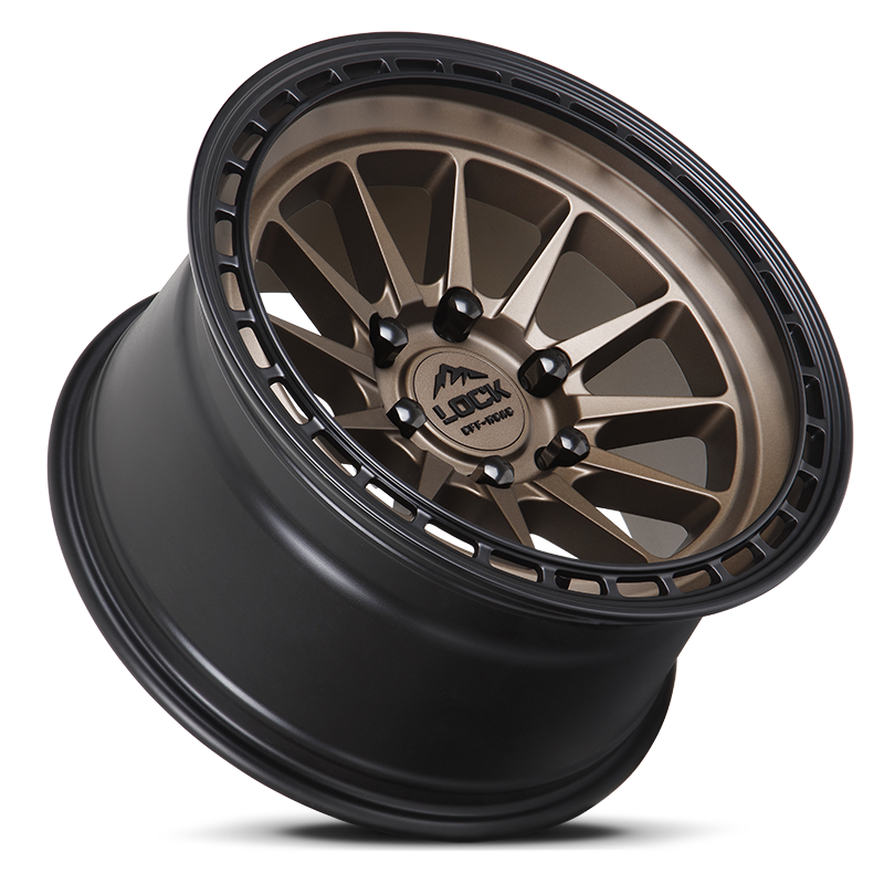 Lock Off-Road Wheels BAJA - マットデザートブロンズ