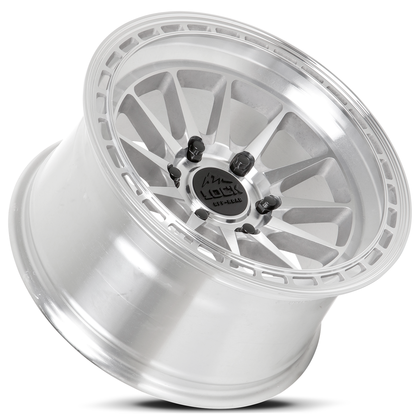 Lock Off-Road Wheels BAJA - マシンフェイス ポリッシュ