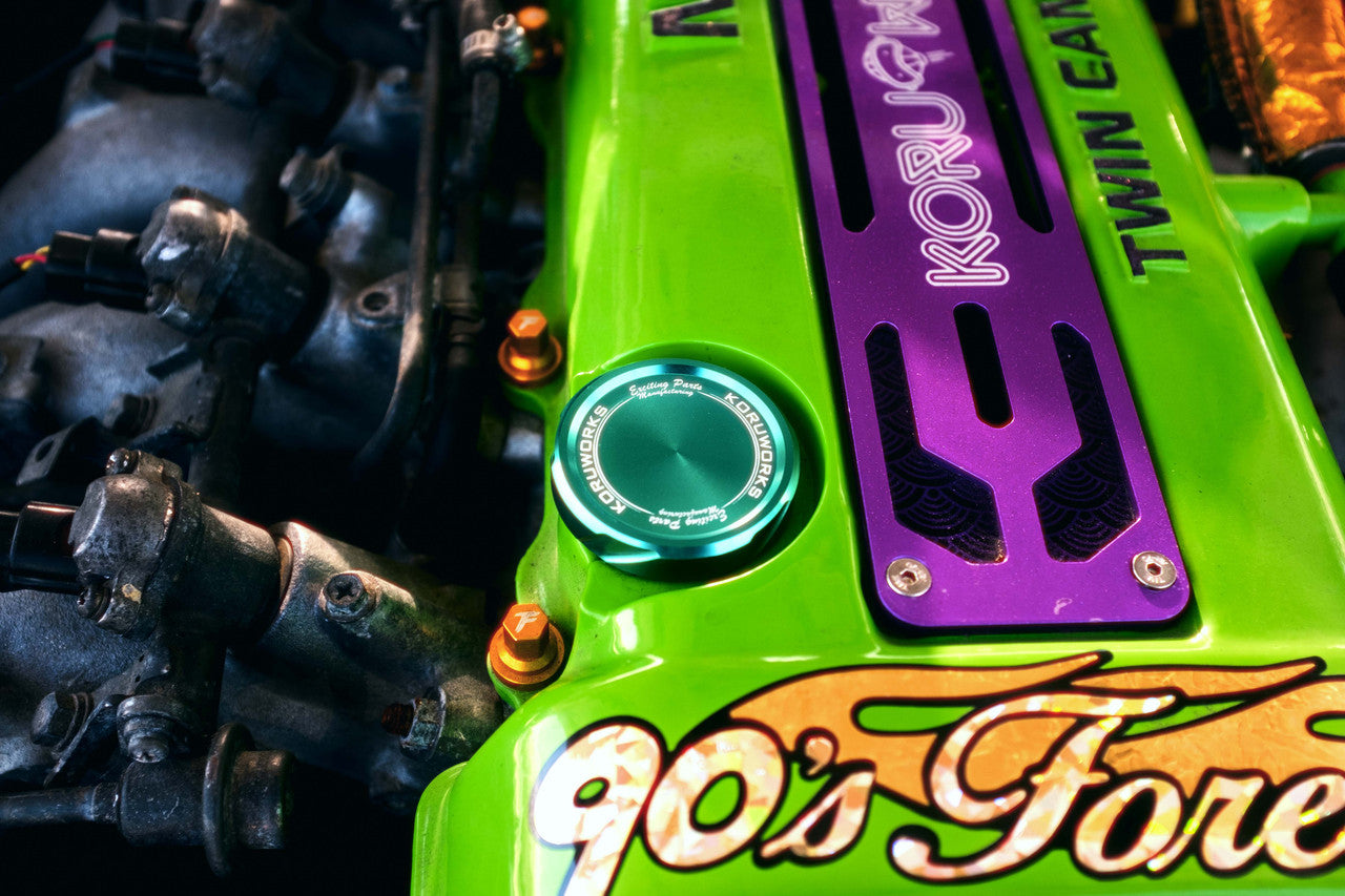 KoruWorks(コルワークス) 汎用 オイルキャップ(ニッサン / ホンダ) M32xP3.5 Ver.2