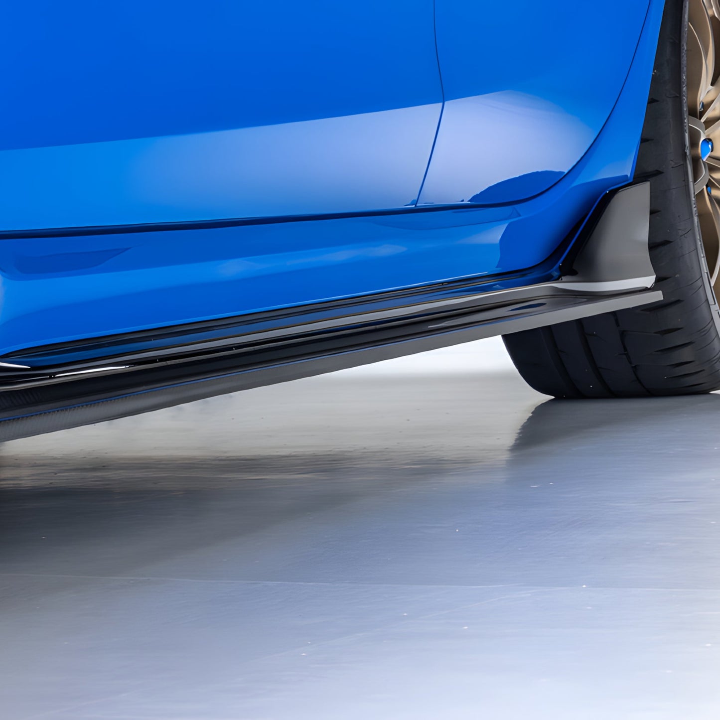 EVS Tuning カーボンサイドステップ - ホンダ FL5 シビック タイプR