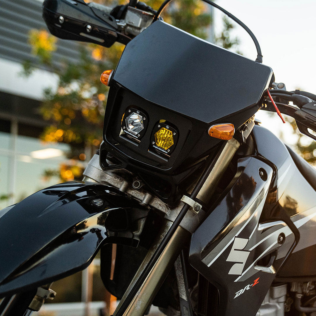 Baja Designs スズキ DRZ400SSM・DR650SERRES 用 Dual S1 ヘッドライトキット