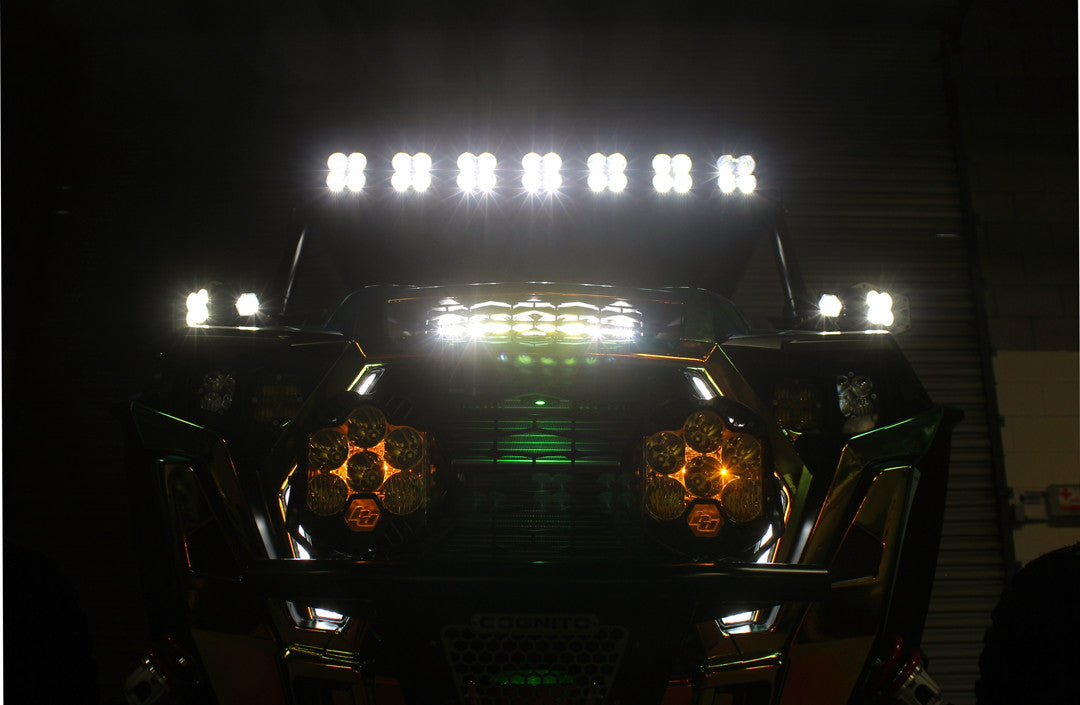 Baja Designs 18-21 Polaris RZR XP/RZR Turbo S8 10インチ フードマウント ライトバーキット