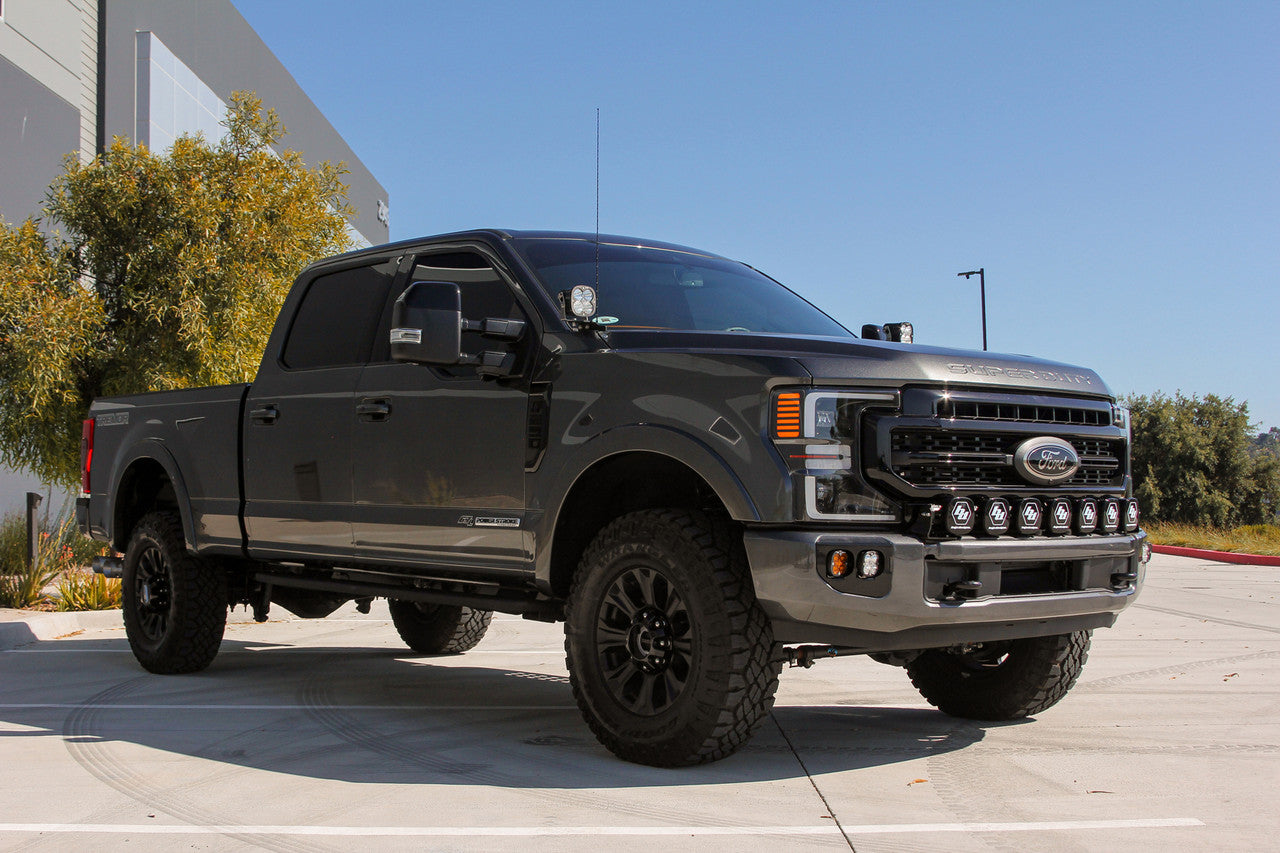 Baja Designs 20-22年モデルFord 7 XLリンク可能バンパーライトキット - 2020-22 F-250・2020-22 F-350