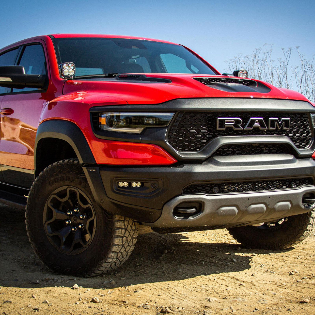 Baja Designs RAM Aピラーライトキット - RAM 2019-23 1500 Rebel; 2021-23 1500 TRX