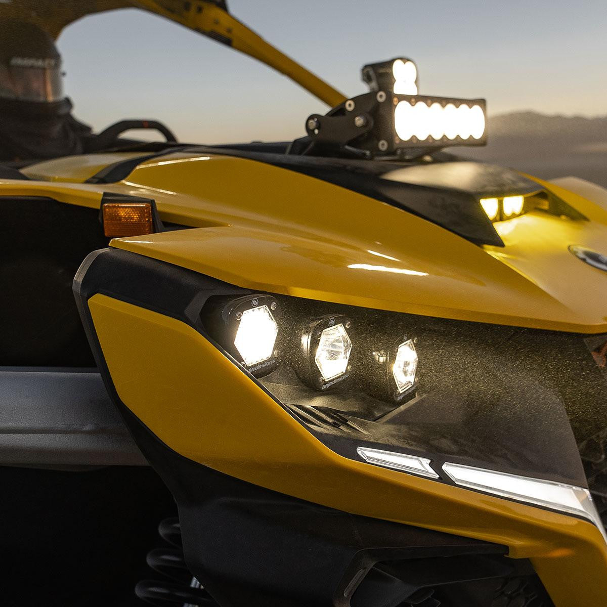 Baja Designs 2024 Can-Am Maverick R Triple S1 ヘッドライトキット -