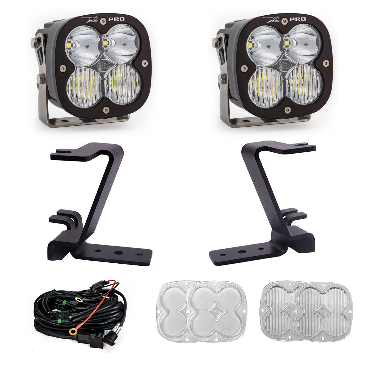 Baja Designs 2023-2024 フォードスーパーデューティー - XL80/XLSport/XLPro Aピラ―ライトキット