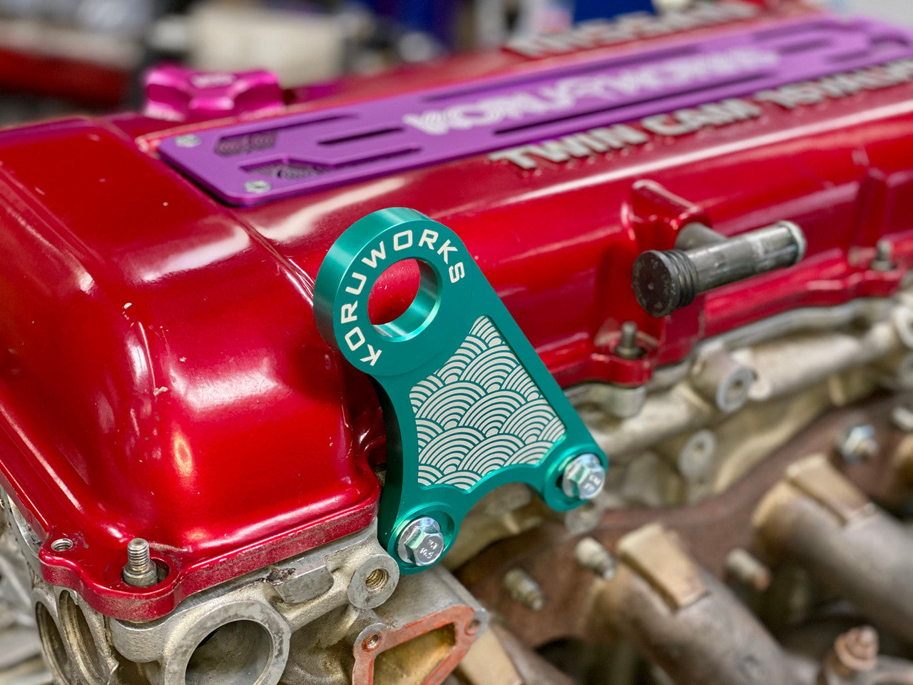 KoruWorks(コルワークス) ニッサン S13 シルビア / 180SX SR20DE(T) エンジンハンガーブラケット