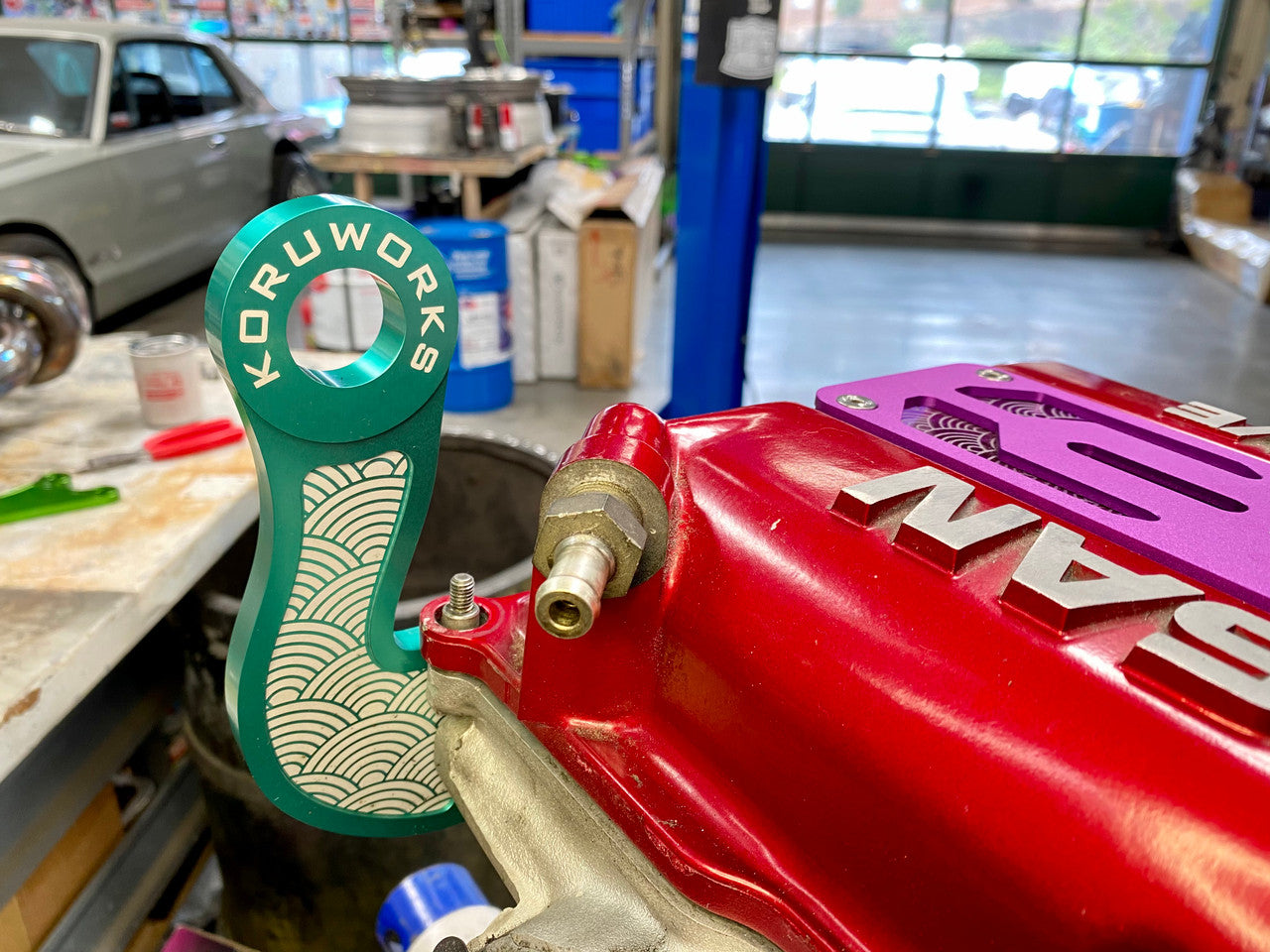 KoruWorks(コルワークス) ニッサン S13 シルビア / 180SX SR20DE(T) エンジンハンガーブラケット