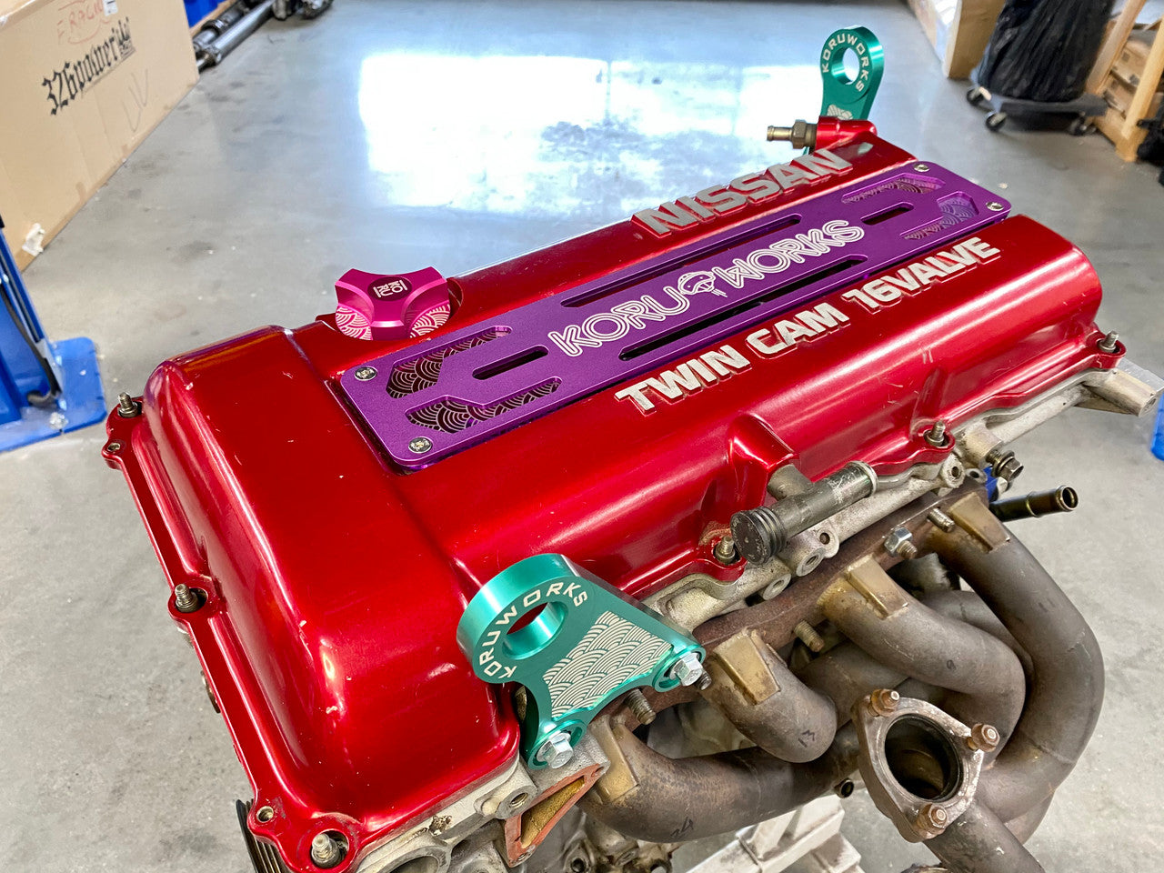 KoruWorks(コルワークス) ニッサン S13 シルビア / 180SX SR20DE(T) エンジンハンガーブラケット