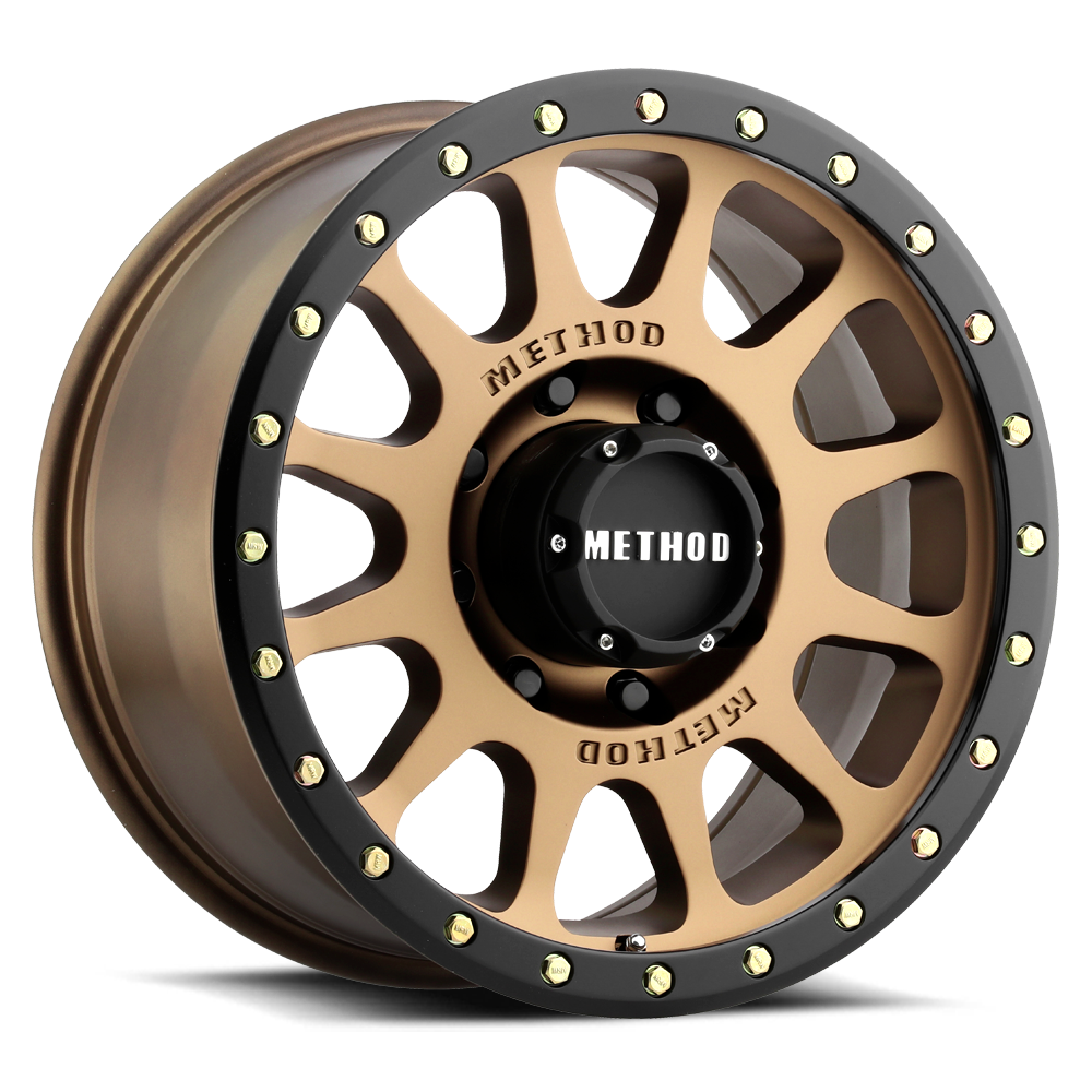Method Race Wheels 305 | NV | Method Bronze® - マットブラックリップ