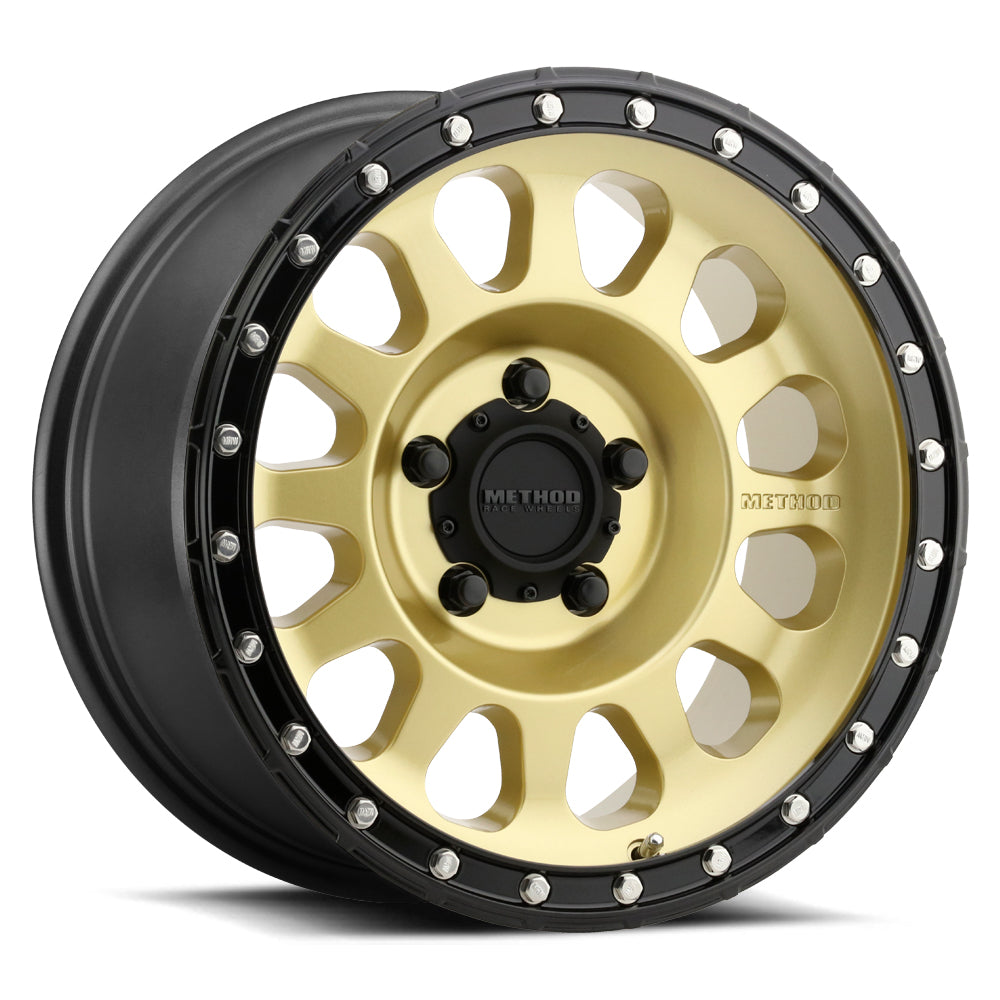 Method Race Wheels 315 | ゴールド - ブラックリップ