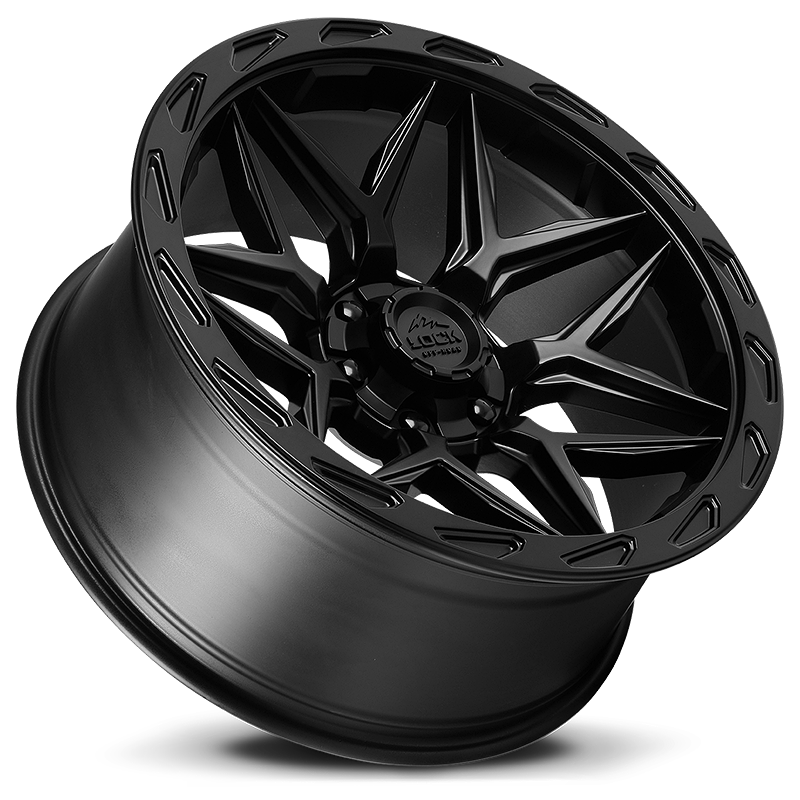 Lock Off-Road Wheels MATRIX- マットブラック