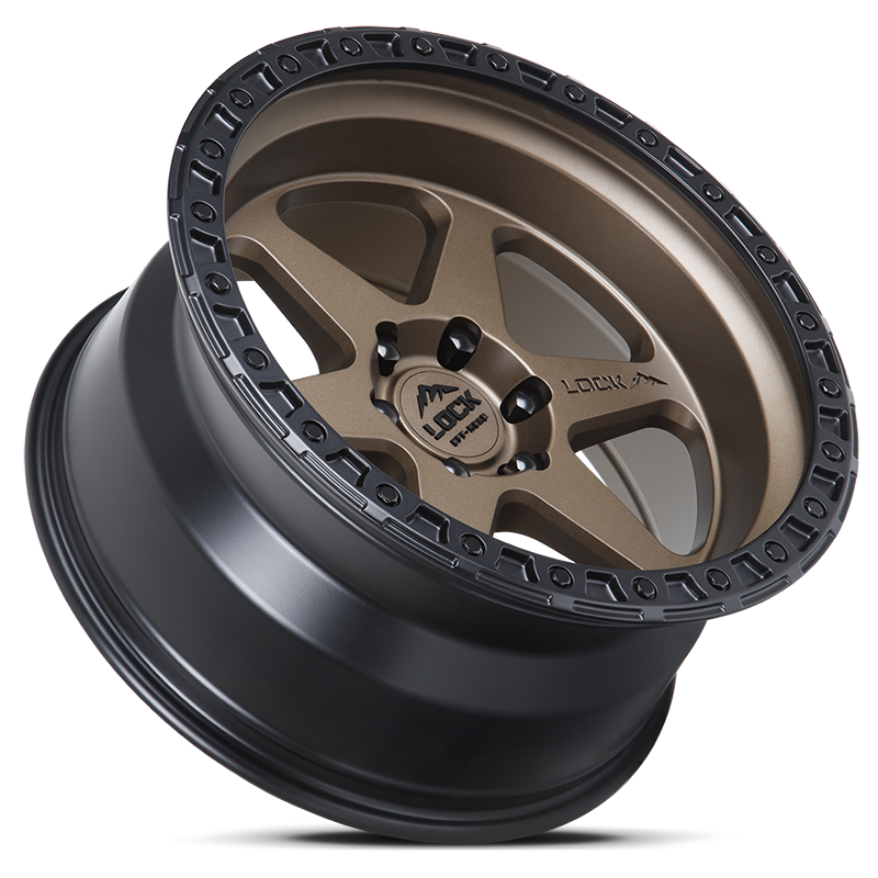 Lock Off-Road Wheels OLYMPUS - マットデザートブロンズ