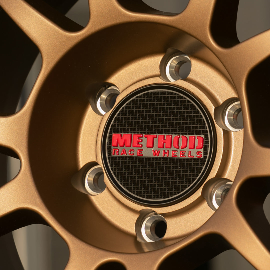 Method Race Wheels センターキャップ|スナップインタイプ|ブラック×レッド