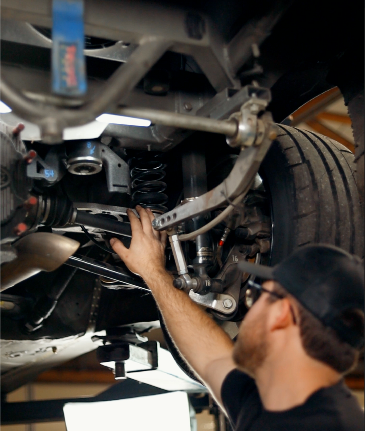 FDF - BMW E36/E46 コイルオーバー分離型 リア アッパー コントロール アーム