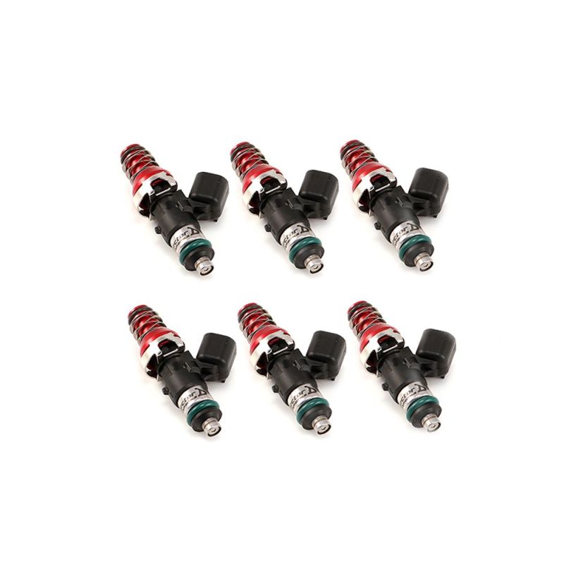 Injector Dynamics ID1050X インジェクター - 長さ48mm - トップから11mmまでの機械加工 - 14mm Oリング(6個セット)