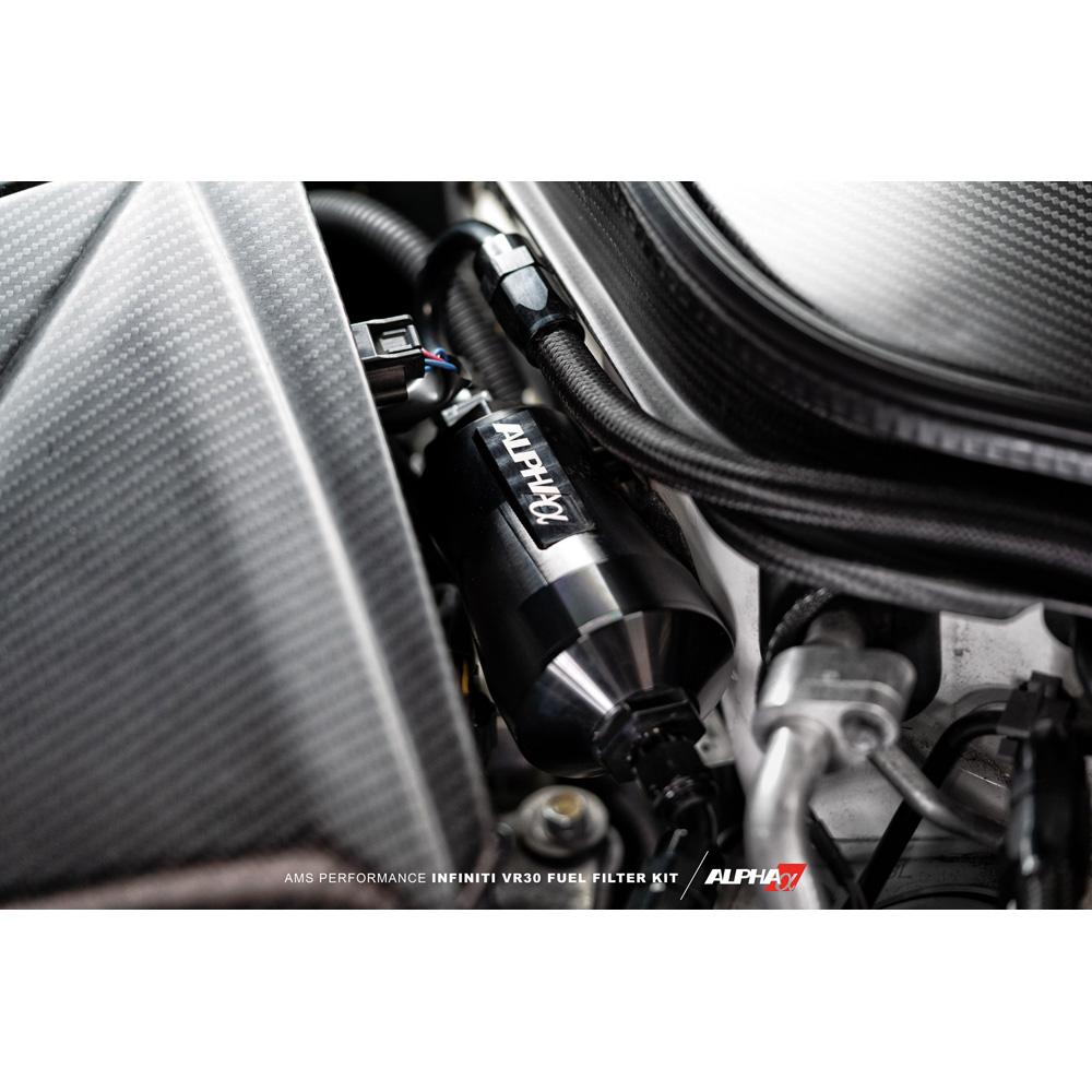 AMS Performance Red Alpha 燃料フィルターキット | 2016-2024 Infiniti Q50/Q60 VR30DETT対応 (ALP.28.07.0008-1/ALP.28.07.0009-1)