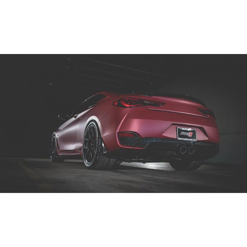 AMS Performance Red Alpha 3インチ フルダウンパイプキット|2016-2024 Infiniti Q50/Q60 3.0TT & 2023年以降 Nissan Z 3.0TT (ALP.28.05.0002-2)