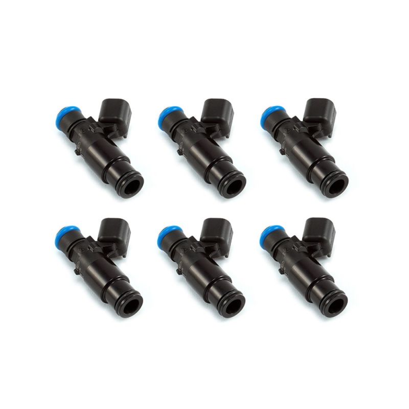 Injector Dynamics ID1300X インジェクター - 長さ48mm - グレートップ14mm - 下部Oリング14mm - 6個セット