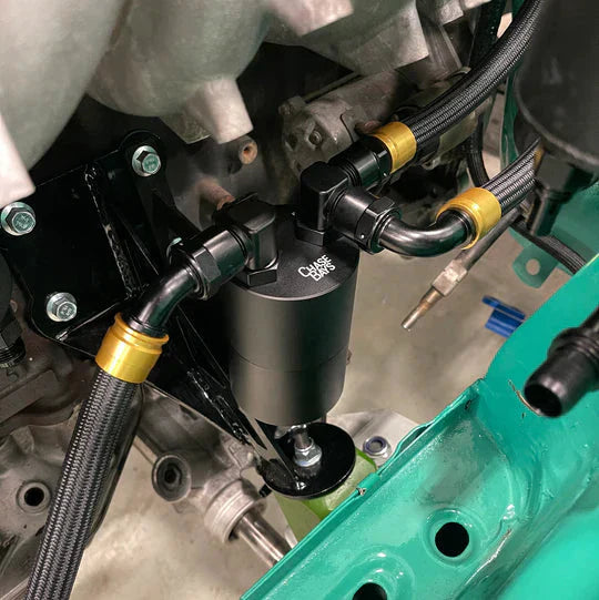 Chase Bays 10AN ORB から 10AN 90° L フィッティング | 汎用(CB-10AN-90L/A)