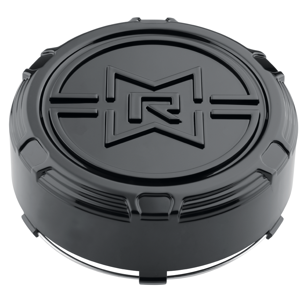 Method Race Wheels センターキャップ | RAISED® MRW スナップイン | グロスブラック