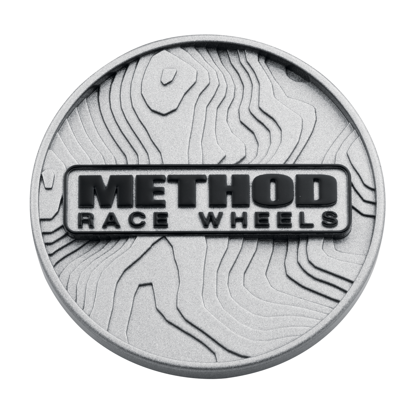 Method Race Wheels センターキャップ|TOPO スナップイン|シルバー