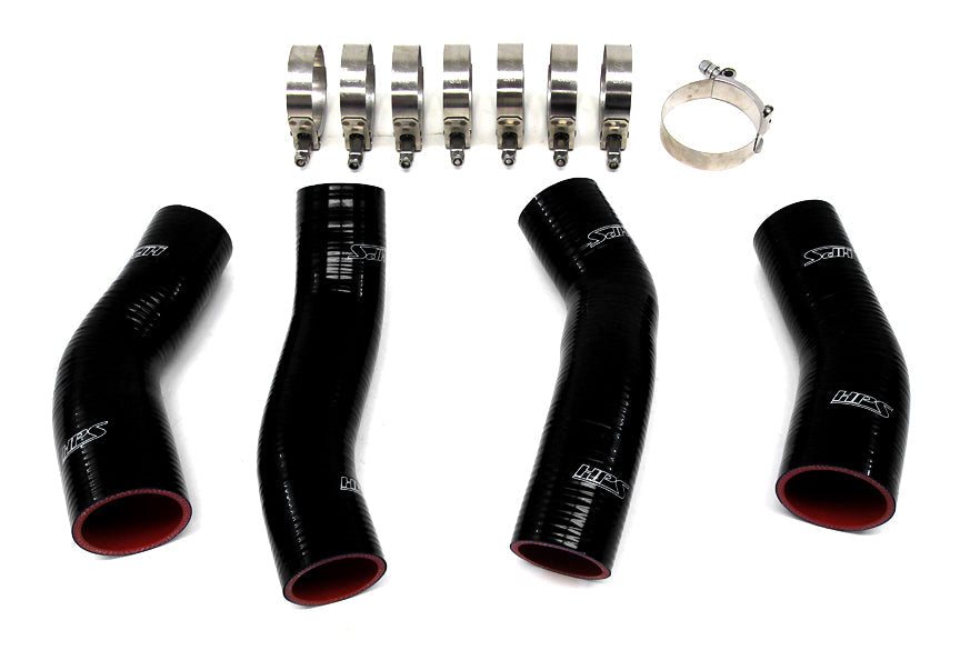 HPS インタークーラー ホース ブーツ キット - 1990-1996 日産 300ZX Z32 ツイン ターボ (57-1047-BLK)