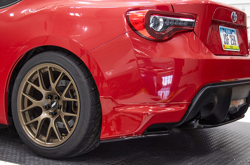 OLM ペイントマッチ/グロスブラック リアバンパーリップ - Firestorm - 2013-2016 Scion FR-S / 2013-2020 スバル BRZ / 2017-2020 Toyota 86