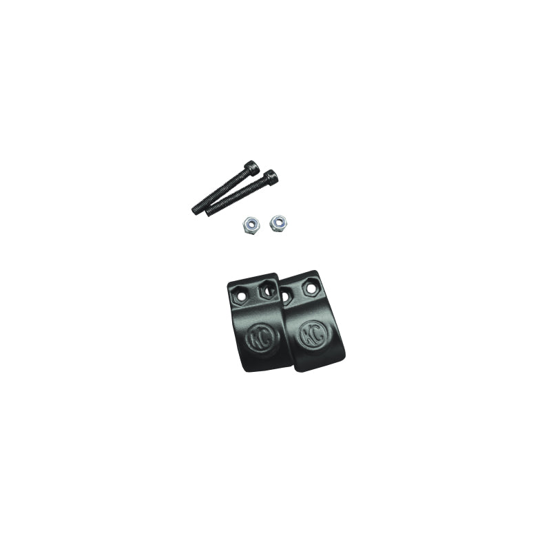 KC HiLiTES 1.75インチチューブ用 ツーピースクロークランプ マウンティングハードウェア付属