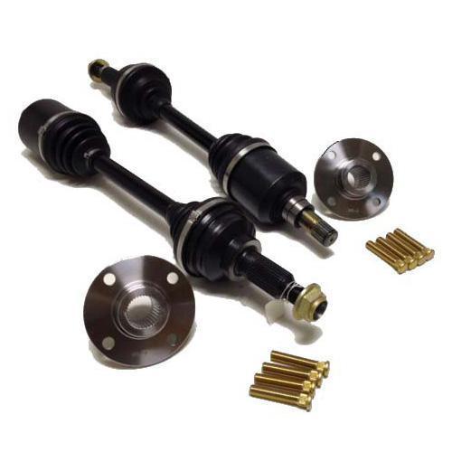 Drive Shaft Shop 850HP レベル 5.9 ドライブシャフト/ハブ キット | 1992-2000 ホンダ シビック EG/EK Bシリーズ 油圧トランスミッション (510069)